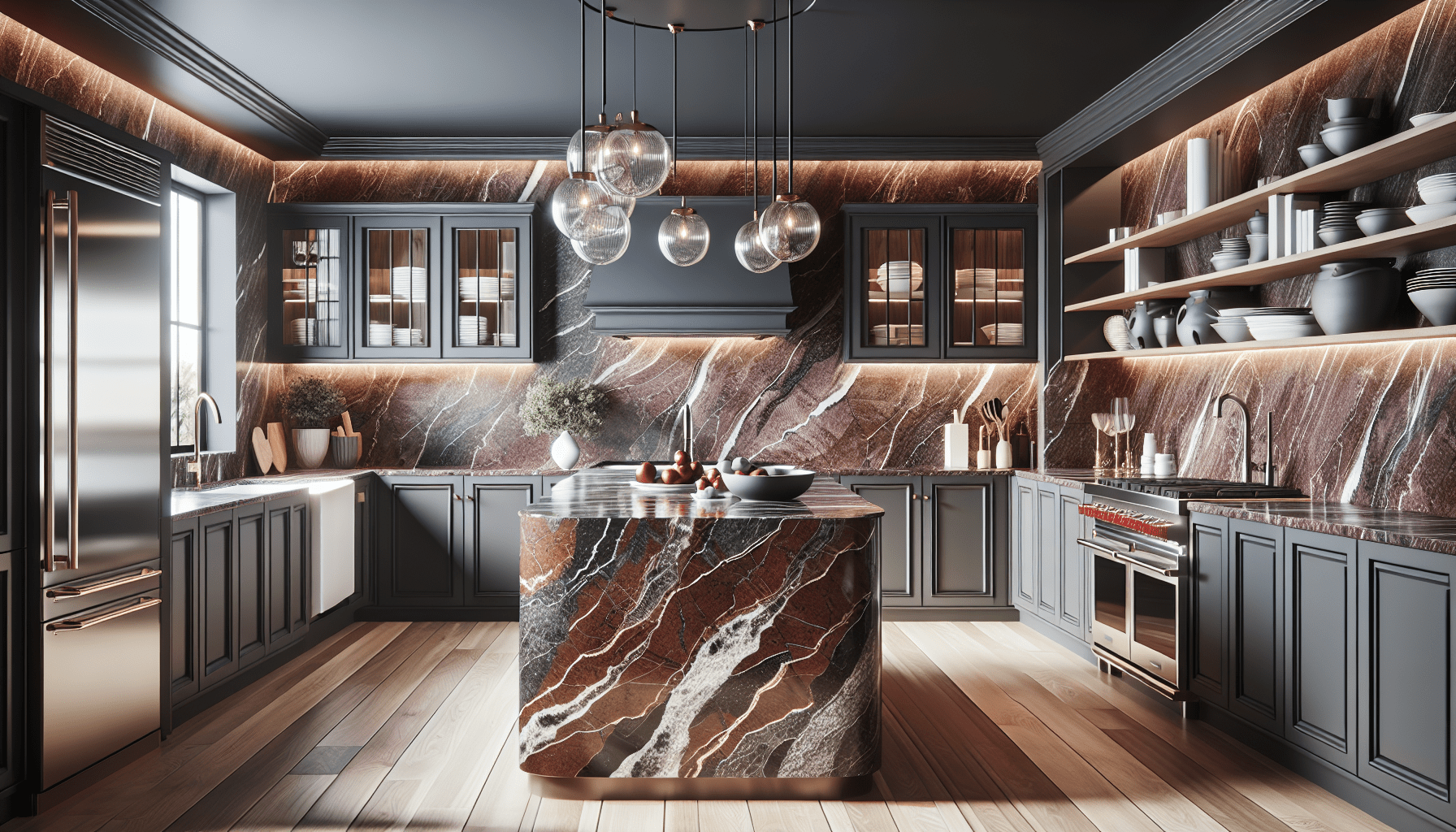 Bordeaux Granite Countertops: Elevate Home Elegance and Professional A ...