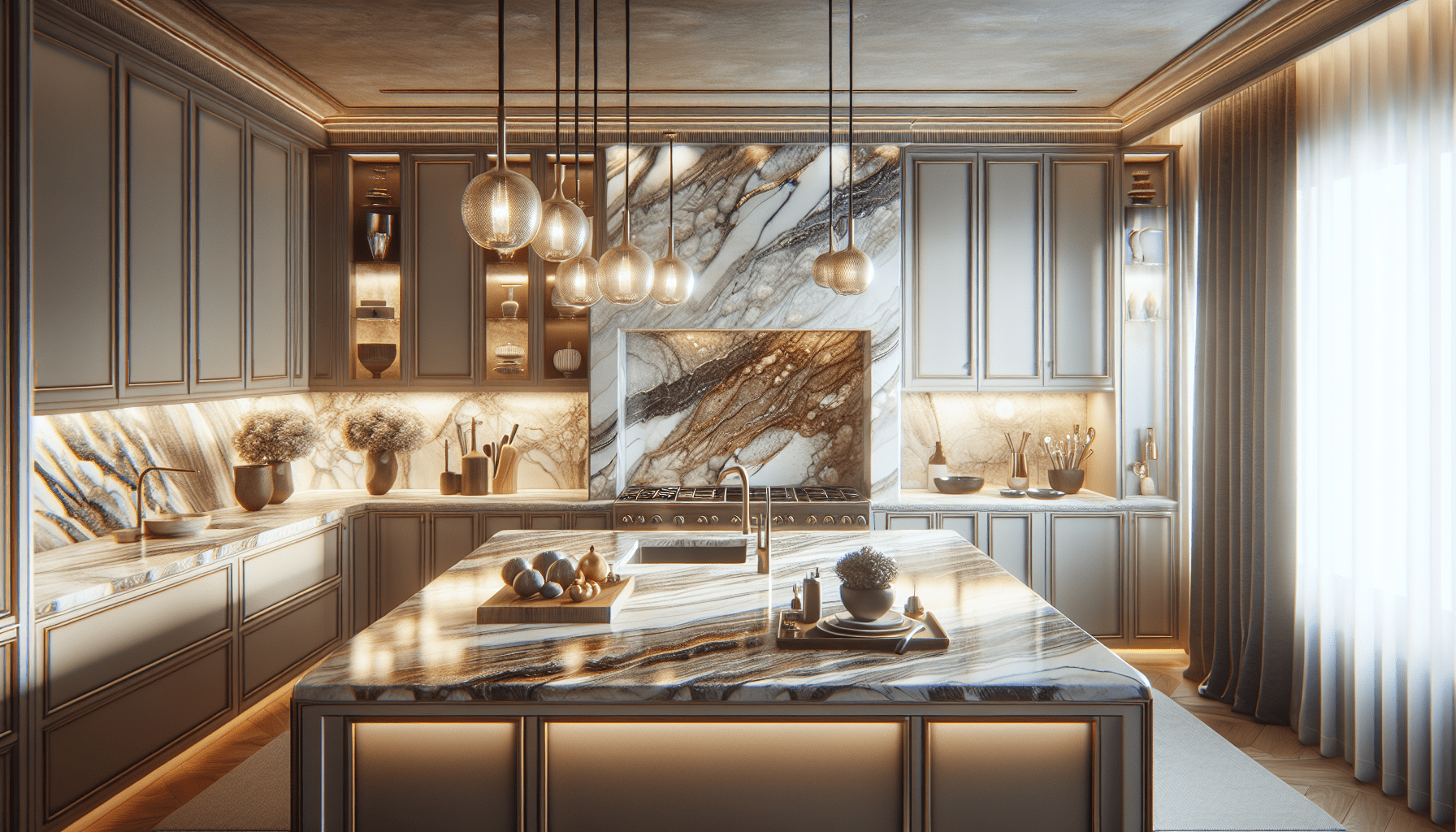 Discover Premium Marble, Granite, Quartz Countertops for Luxury Homes ...