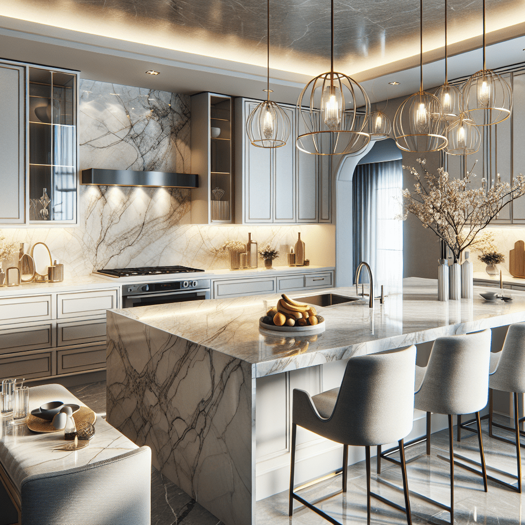 Elegant Light Quartzite Countertops for Luxe Home Interiors – Zicana ...
