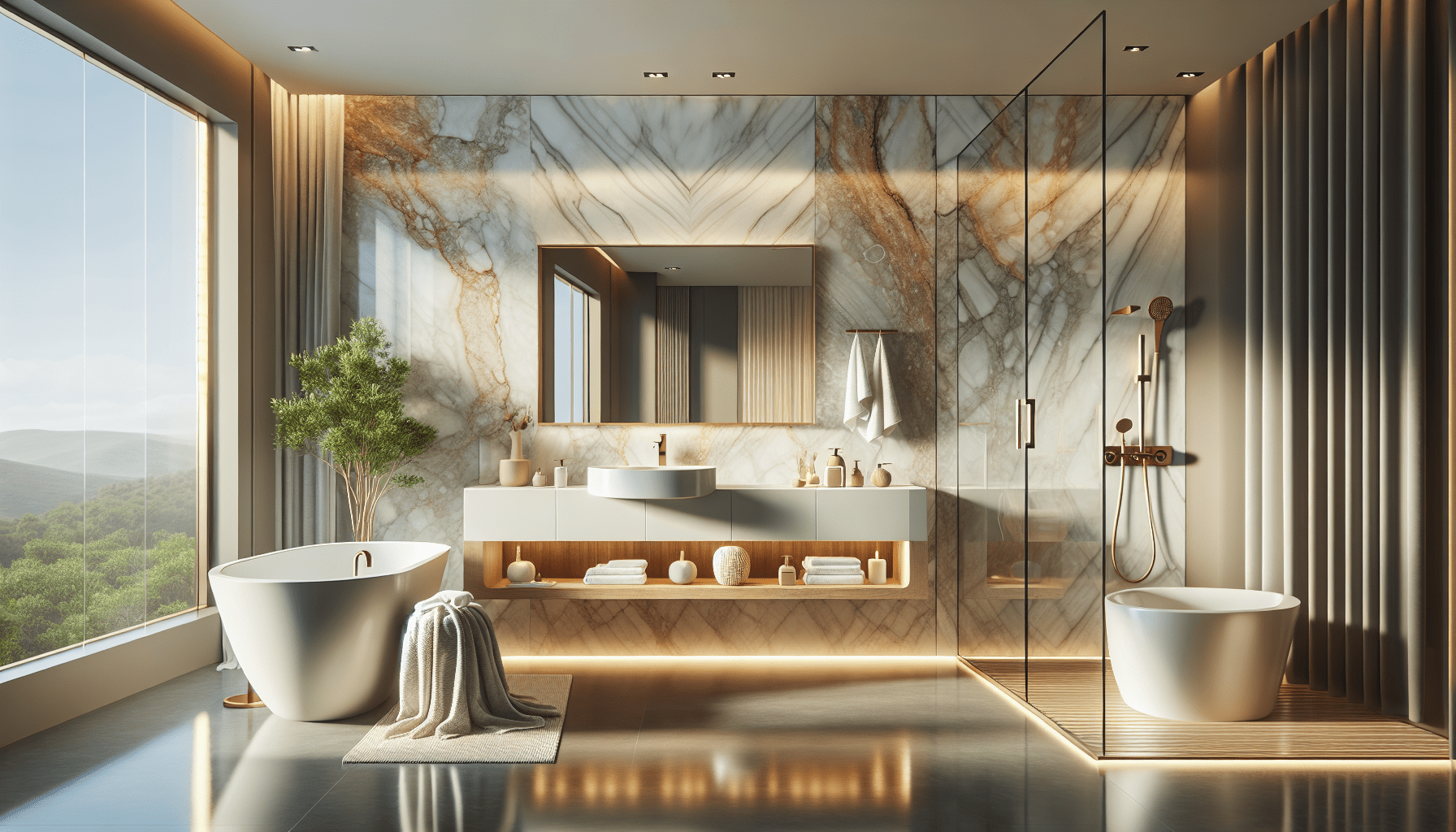 Elevate Bathrooms with Luxurious Cristallo Quartzite Designs and Solut