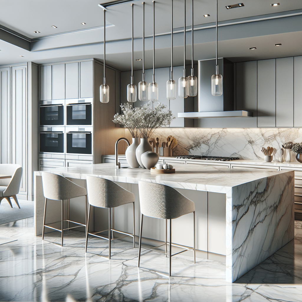 Elevate Your Kitchen with White Macaubas Quartzite – Zicana Boutique