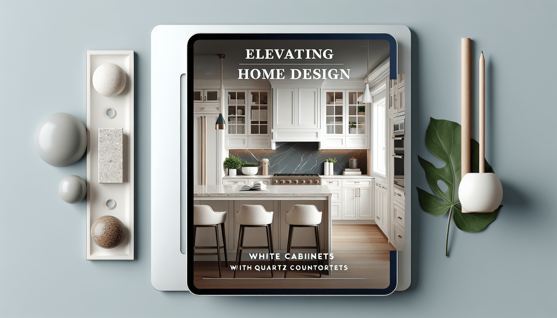 Elevating Home Design: White Cabinets with Quartz Countertops – Zicana ...