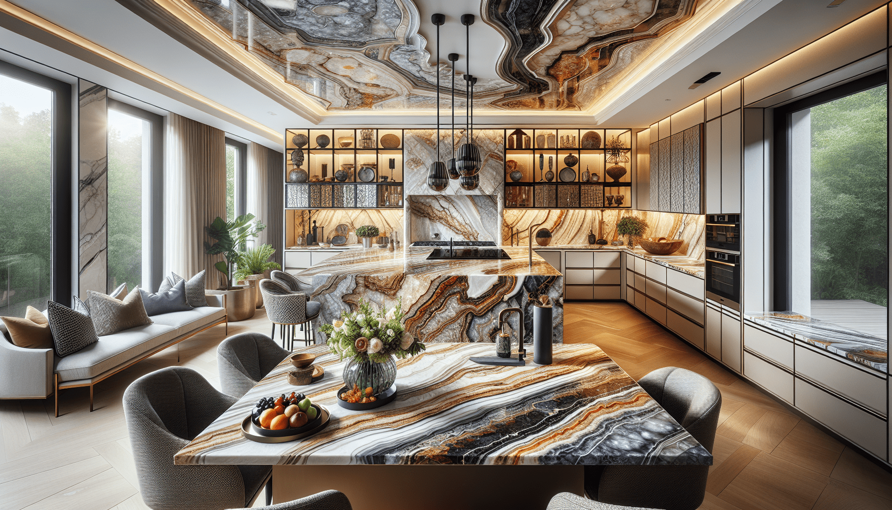 Enhance Your Home with Luxurious Precious Stone Countertops – Zicana ...