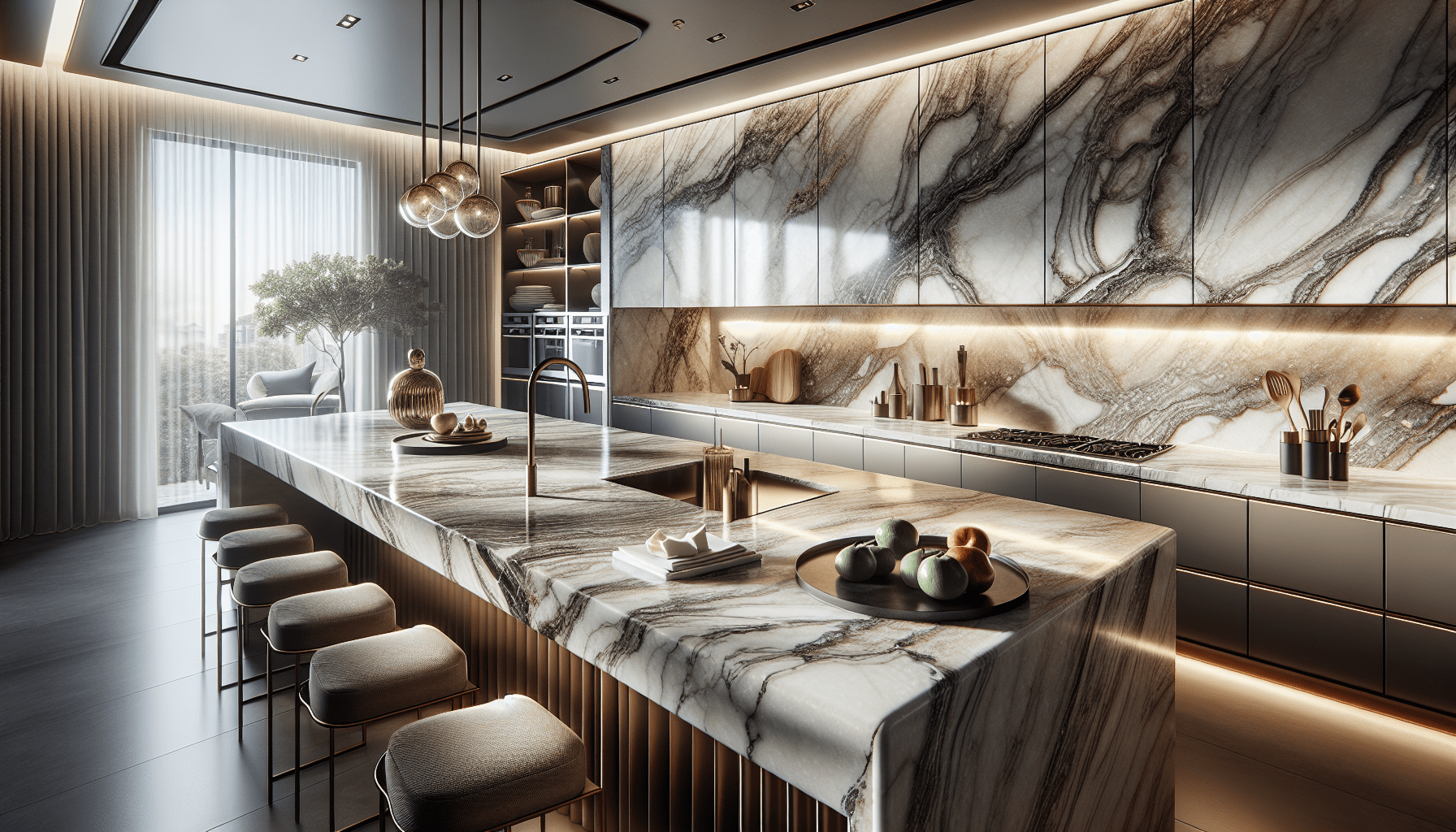 Luxury Kitchen Countertops: Elevate Your Space with Zicana Marble ...