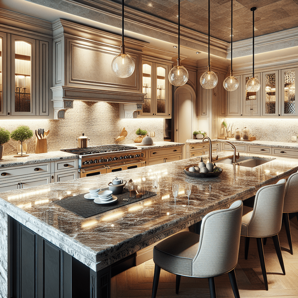 Master Granite Countertop Edge Finishes for Elegant Interiors – Zicana ...