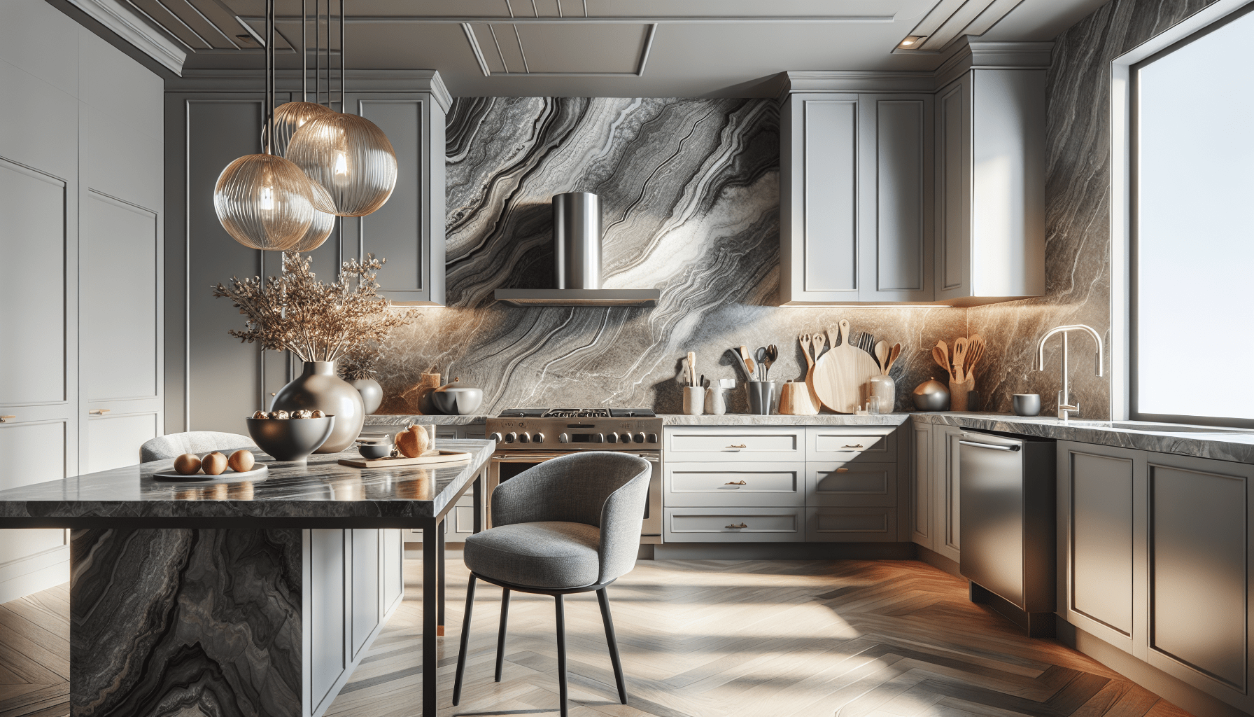 Transform Your Space with Stylish Grey Quartzite Countertops – Zicana ...