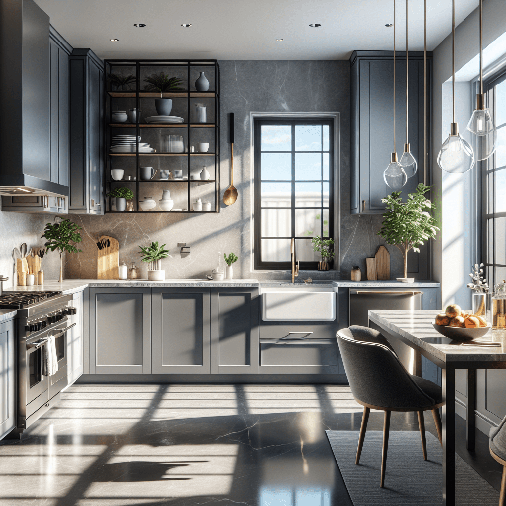 Transforming Spaces: The Allure of Grey Quartz Countertops – Zicana ...