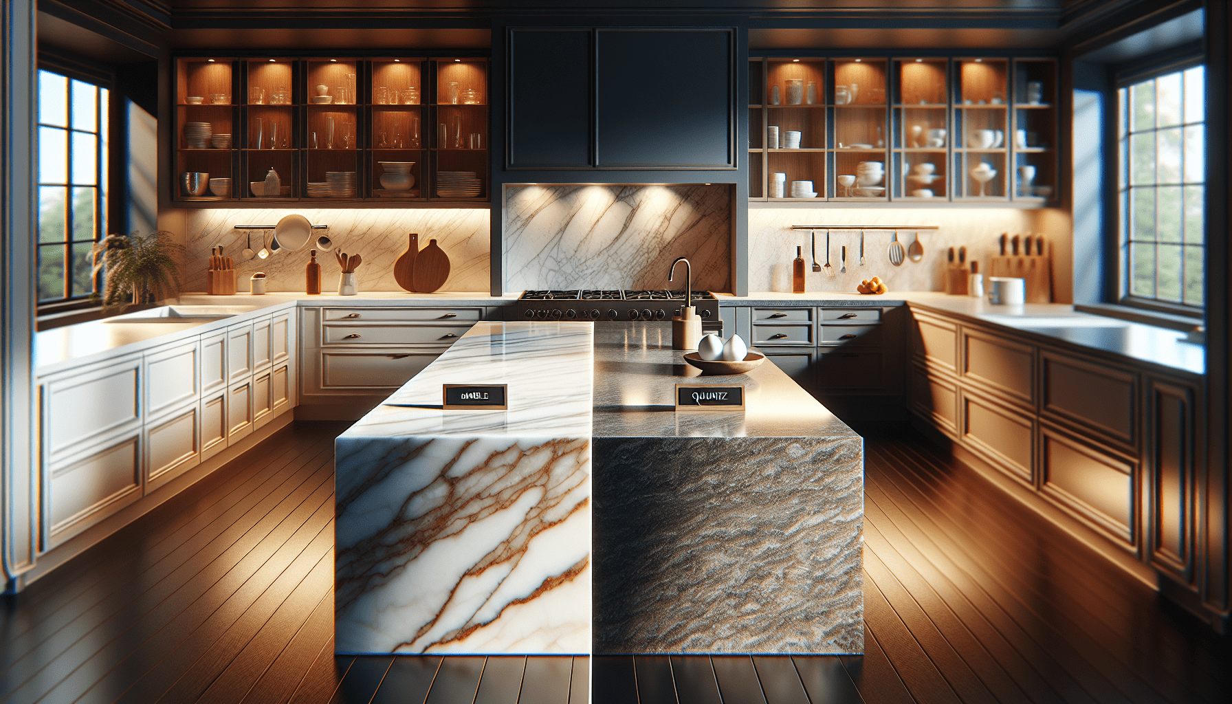 Comparing Quartz vs Marble Countertops: Expert Insights & Solutions – Z ...