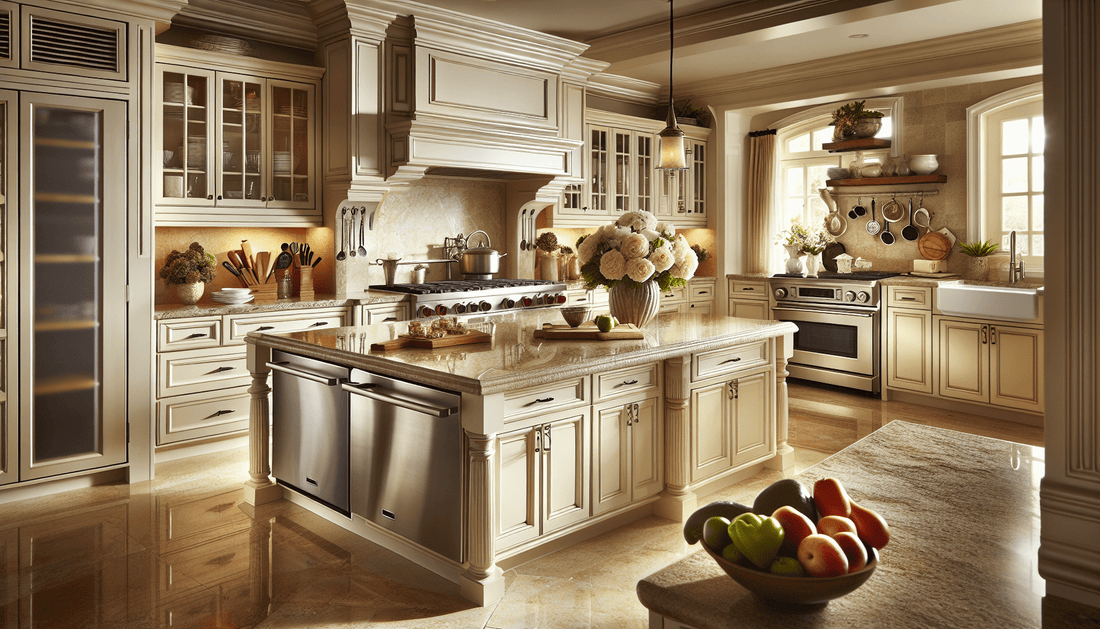Cream Colored Granite Countertops: Timeless Elegance for Discerning Homes - Z Boutique by Marble Couture