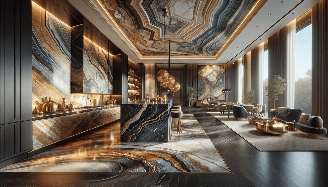Discover Stunning Quartzite Slab Colors for Luxurious Interiors - Z Boutique by Marble Couture