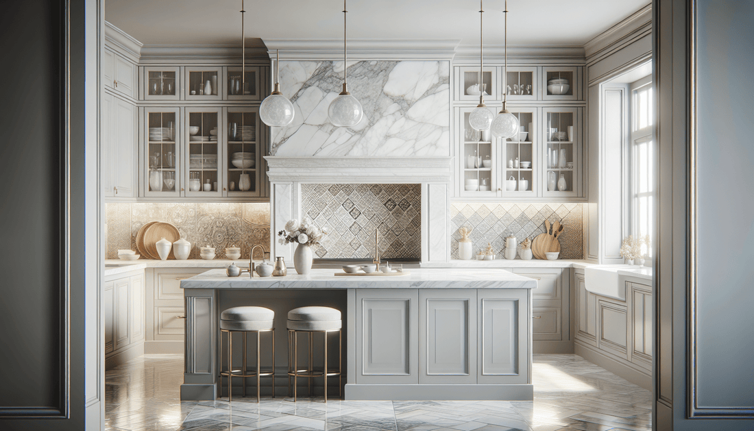 Elegant Backsplash Ideas for Stunning Marble Countertops - Z Boutique by Marble Couture