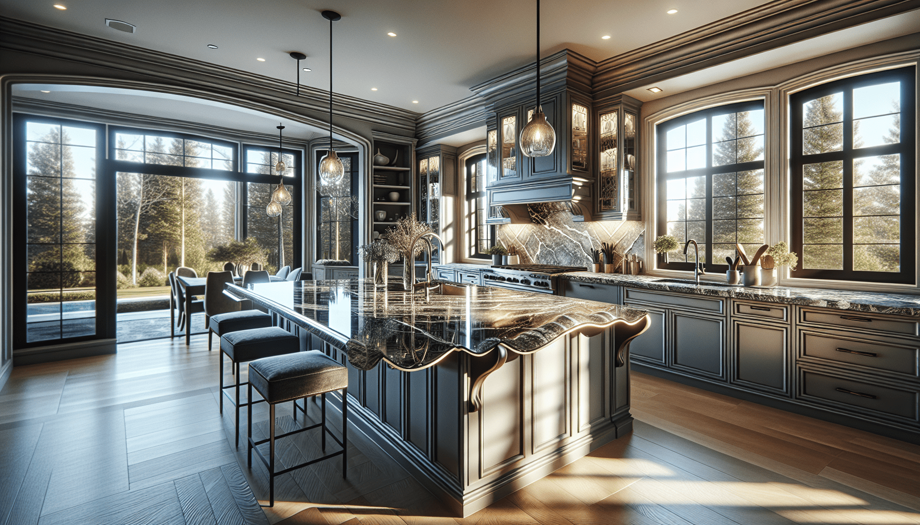 Elevate Granite Countertops: Best Edging Options for Luxury Homes ...