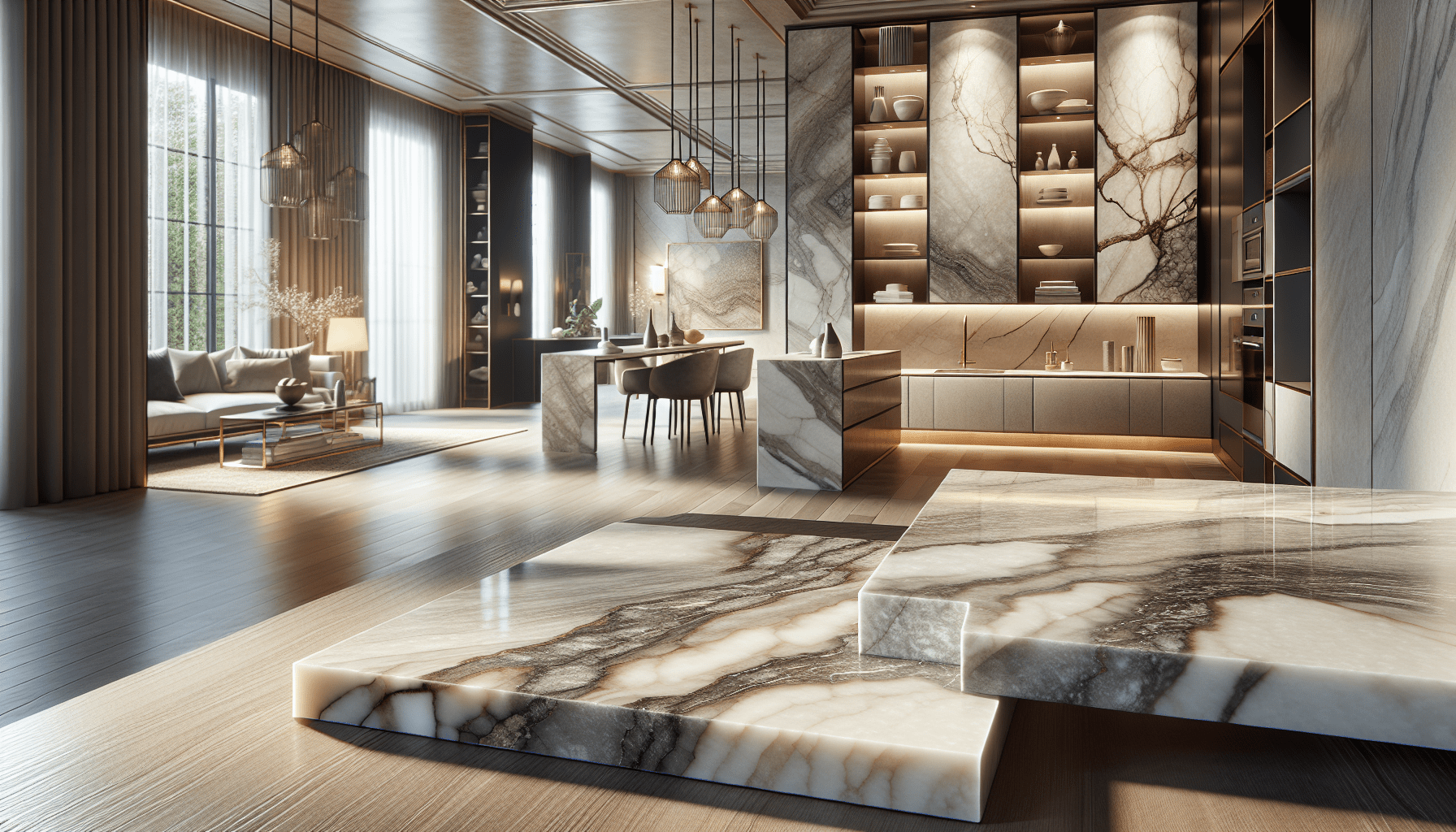Elevate Interiors with Timeless SantaMargherita Quartz Slabs for Profe ...