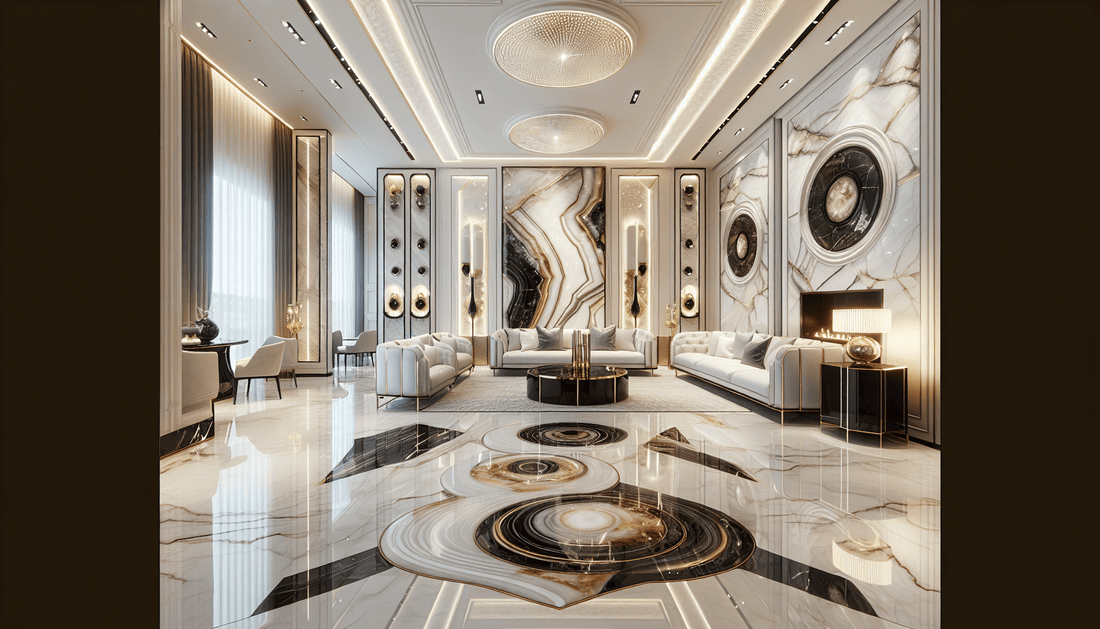 Elevate Spaces: White Marble and Onyx for Luxe Interiors - Z Boutique by Marble Couture