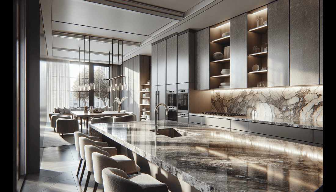 Elevate Spaces with Elegant Portinari Granite from Zicana - Z Boutique by Marble Couture