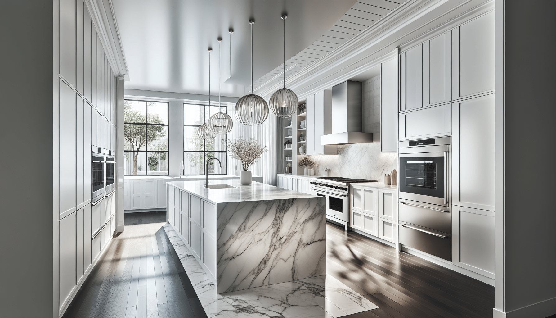 Elevate Spaces with Quartzite Super White Countertops – Zicana Boutique