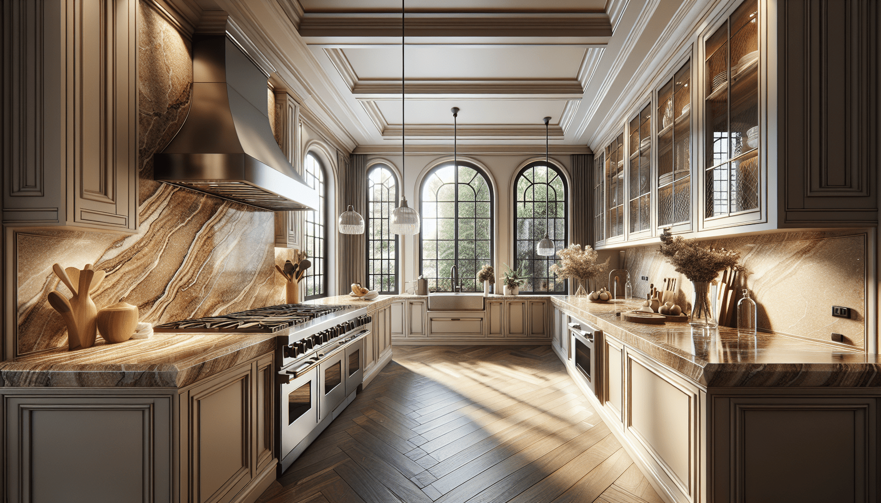 Elevate Spaces with Sienna Beige Granite Countertops – Zicana Boutique