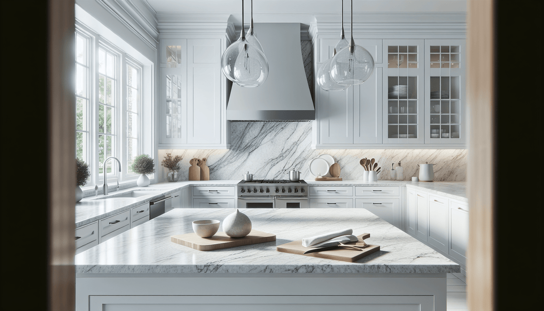 Elevate Spaces with White Honed Granite Countertops: A Craft Guide - Z Boutique by Marble Couture