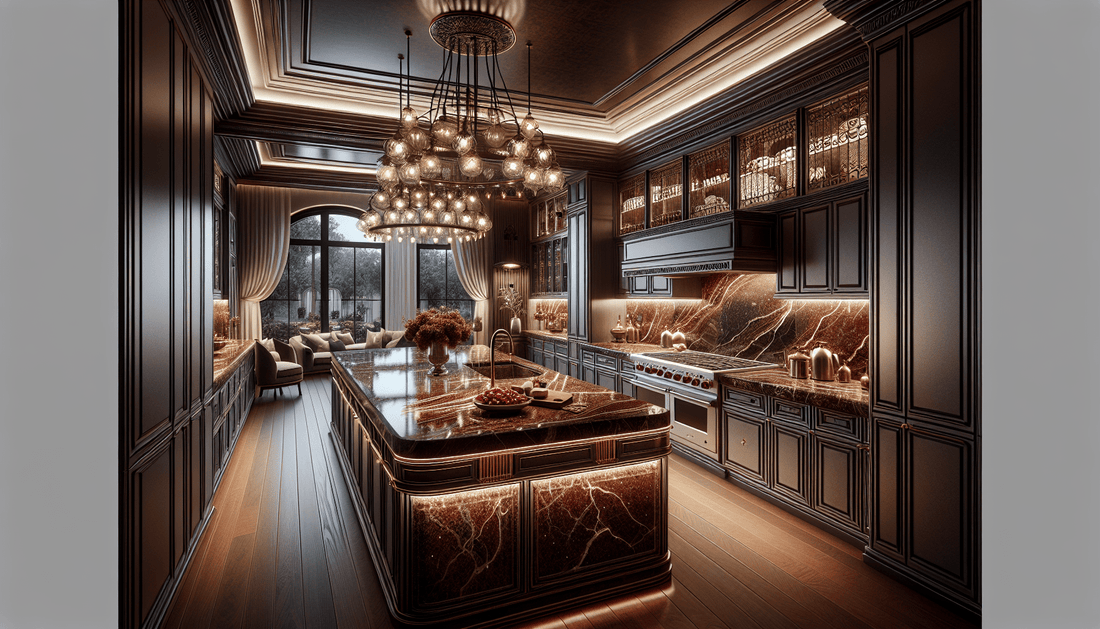 Garnet Granite Countertops: Elevate Home Elegance with Zicana Boutique - Z Boutique by Marble Couture