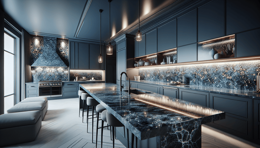 Granite Blue Pearl: Luxurious Elegance for Discerning Homeowners and Professionals - Z Boutique by Marble Couture