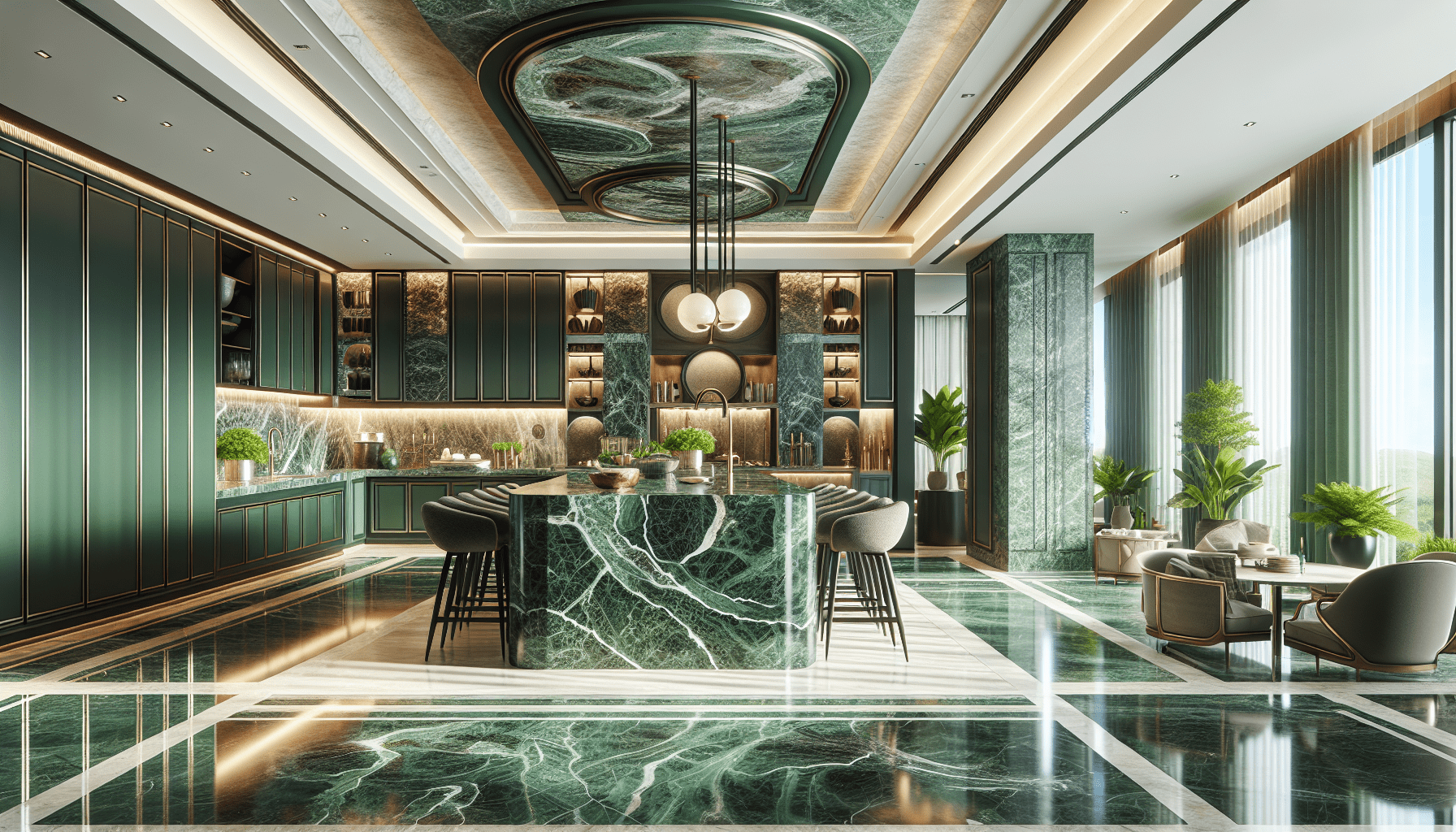 Green Granite Marble: Luxurious Options for Interiors and Architecture ...