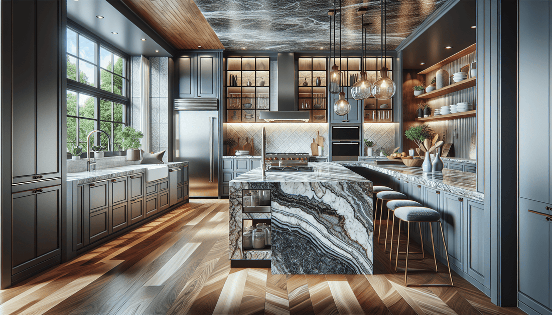 Inspirational Granite Countertop Examples: Elevate Your Home Design - Z Boutique by Marble Couture