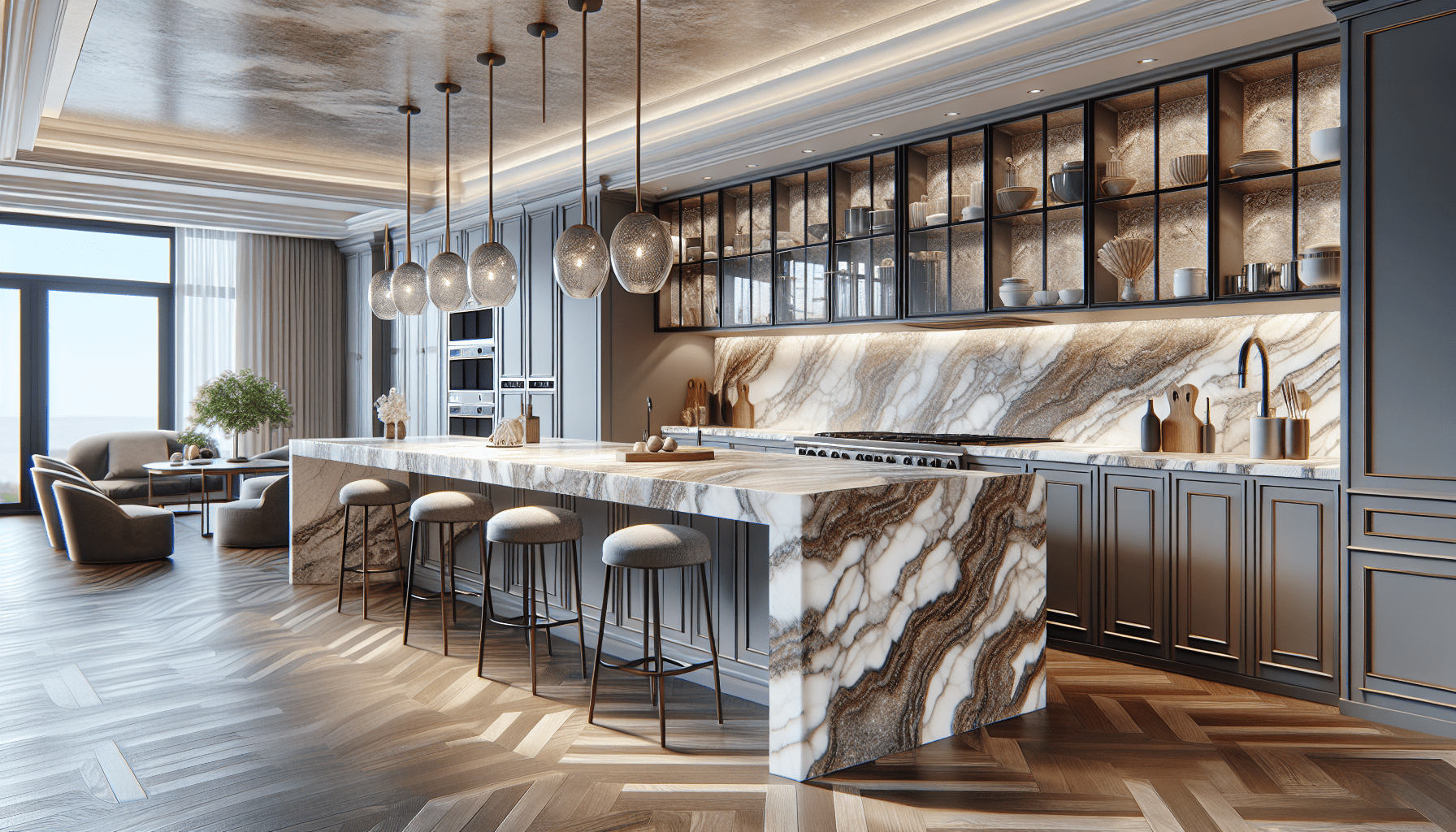 Luxurious White and Brown Granite Countertops: Ultimate Guide – Zicana ...