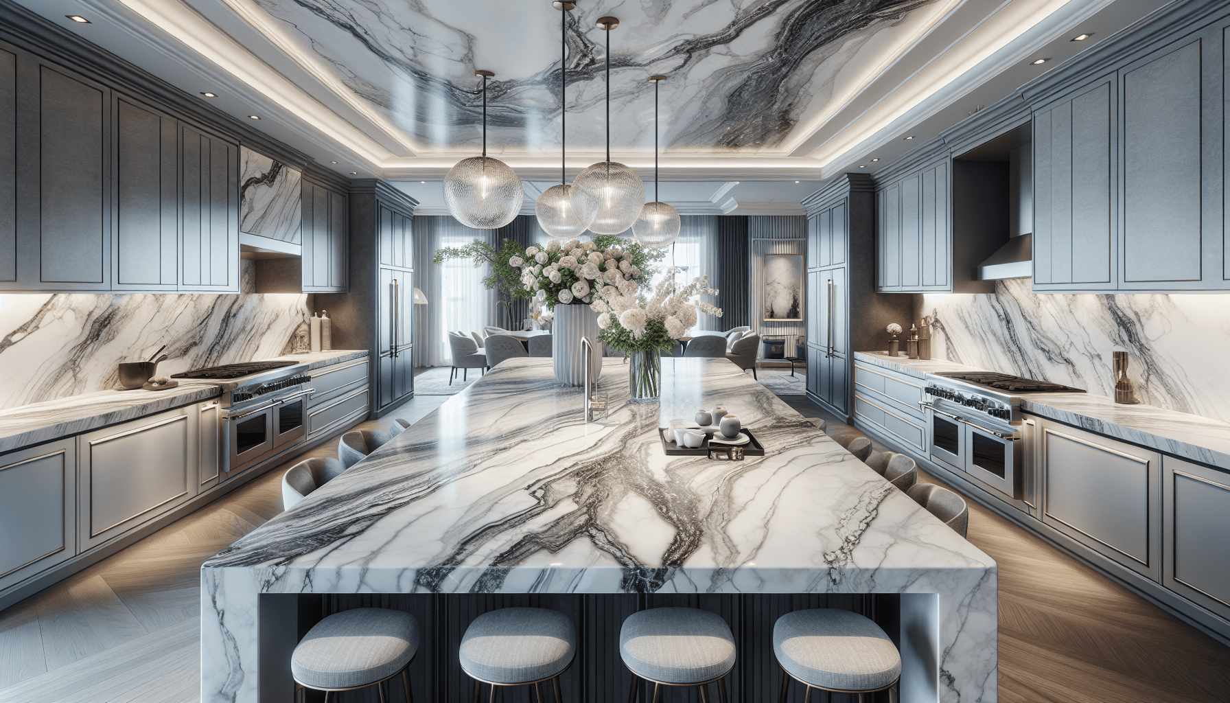 Marble Quartz Countertops: The Ultimate Guide for Luxury Homes – Zicana ...
