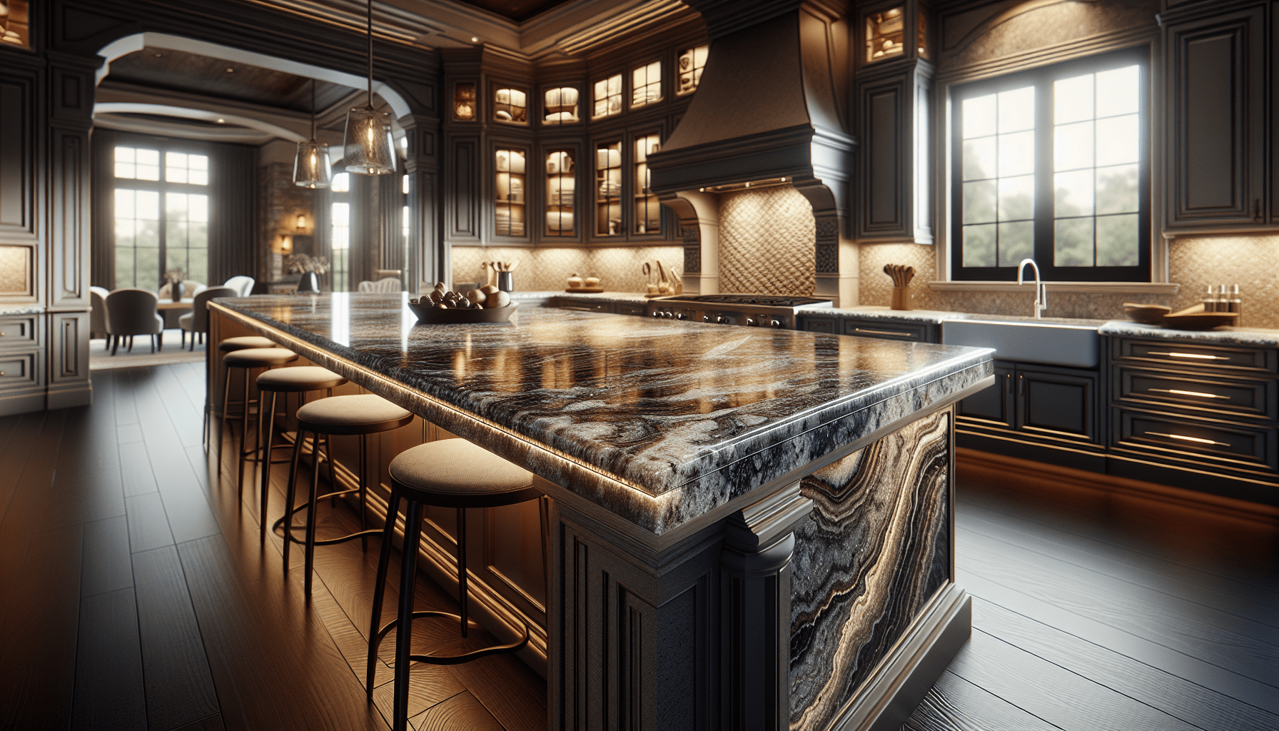 Mastering Granite Edges: Elegant Countertop Solutions for Professional ...