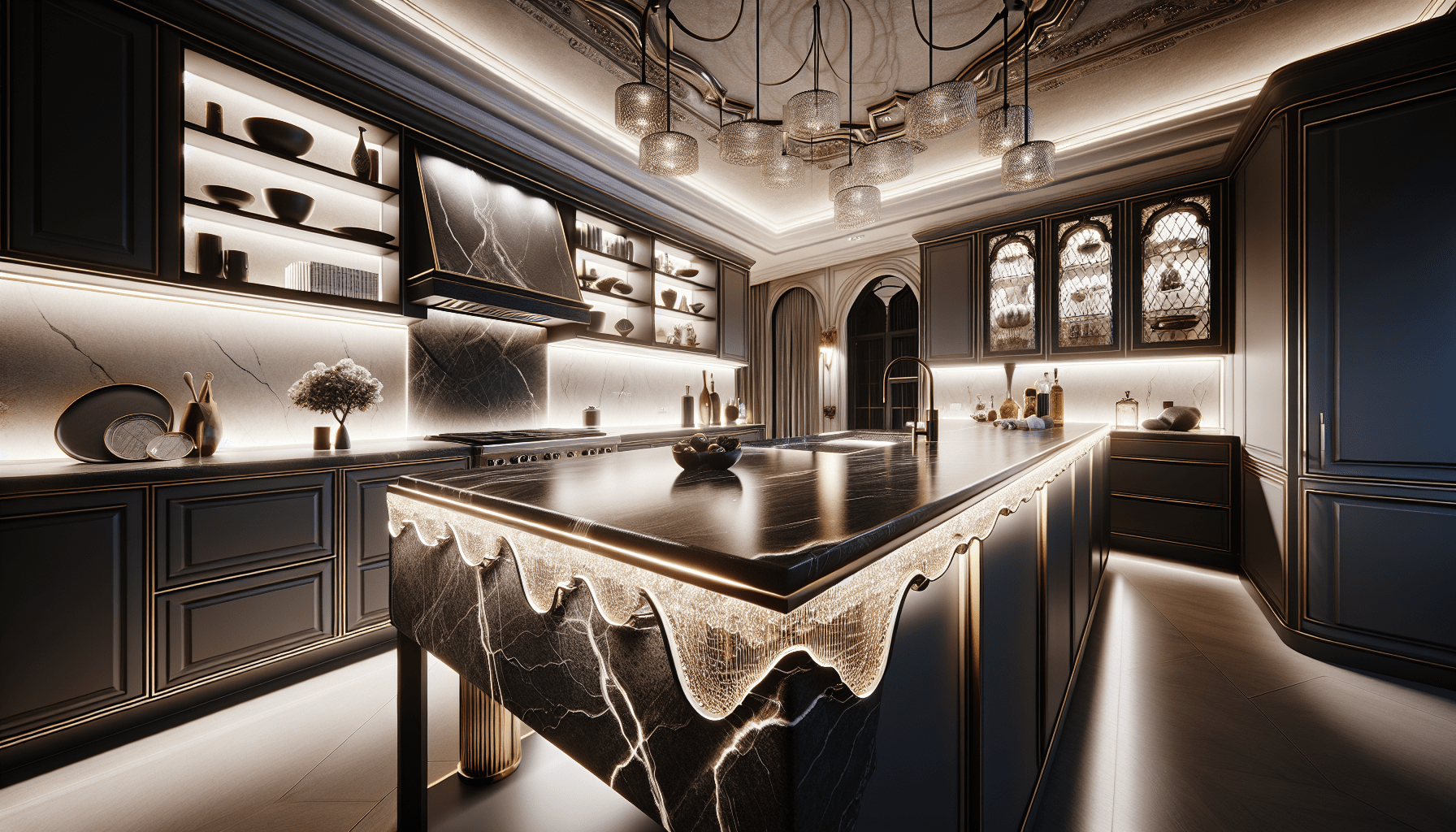 Mastering Stone Countertop Edge Designs for Luxury Homes – Zicana Boutique