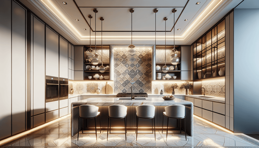 Quartz and Tile Backsplash Ideas for Discerning Homeowners and Professionals - Z Boutique by Marble Couture