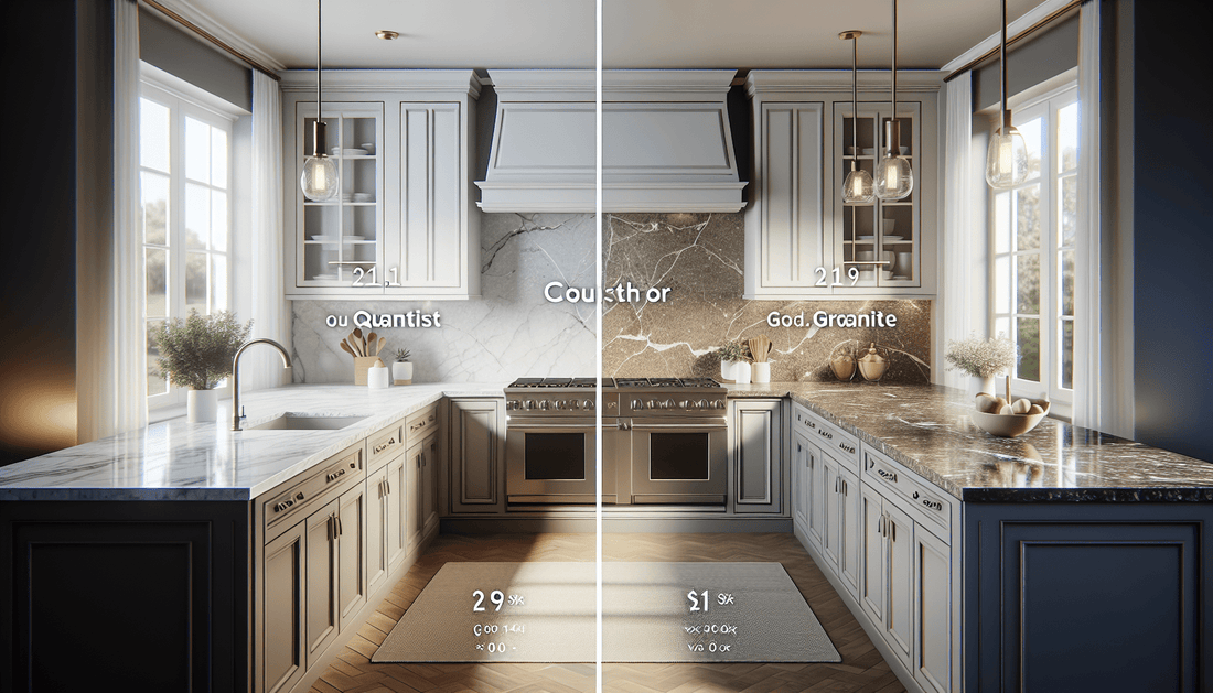 Quartz vs. Granite: Which Countertop is More Cost-Effective? - Z Boutique by Marble Couture