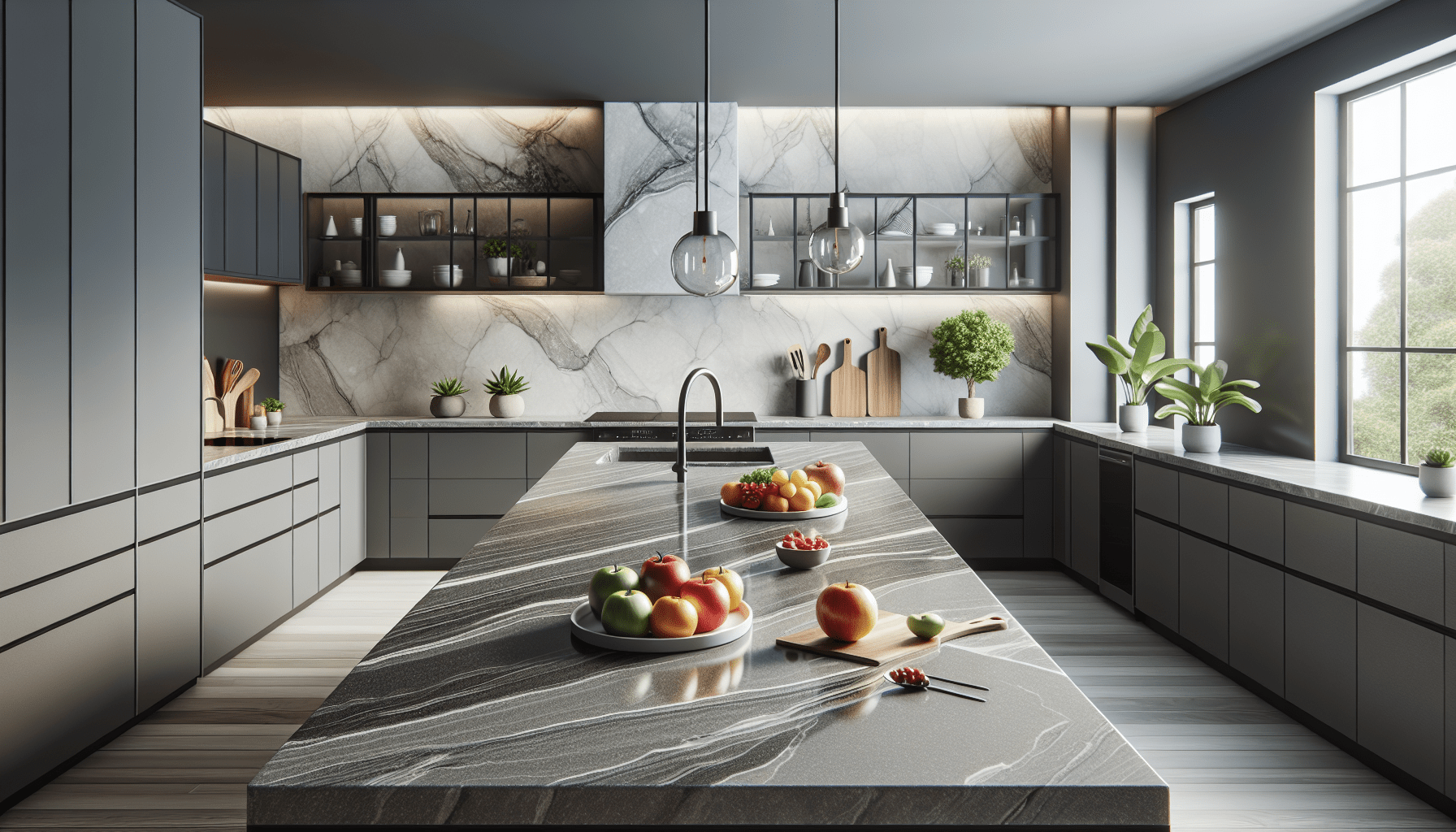 Quartz Grey Color Transform Your Space: The Benefits of Grey Quartz Countertops – Zicana ...