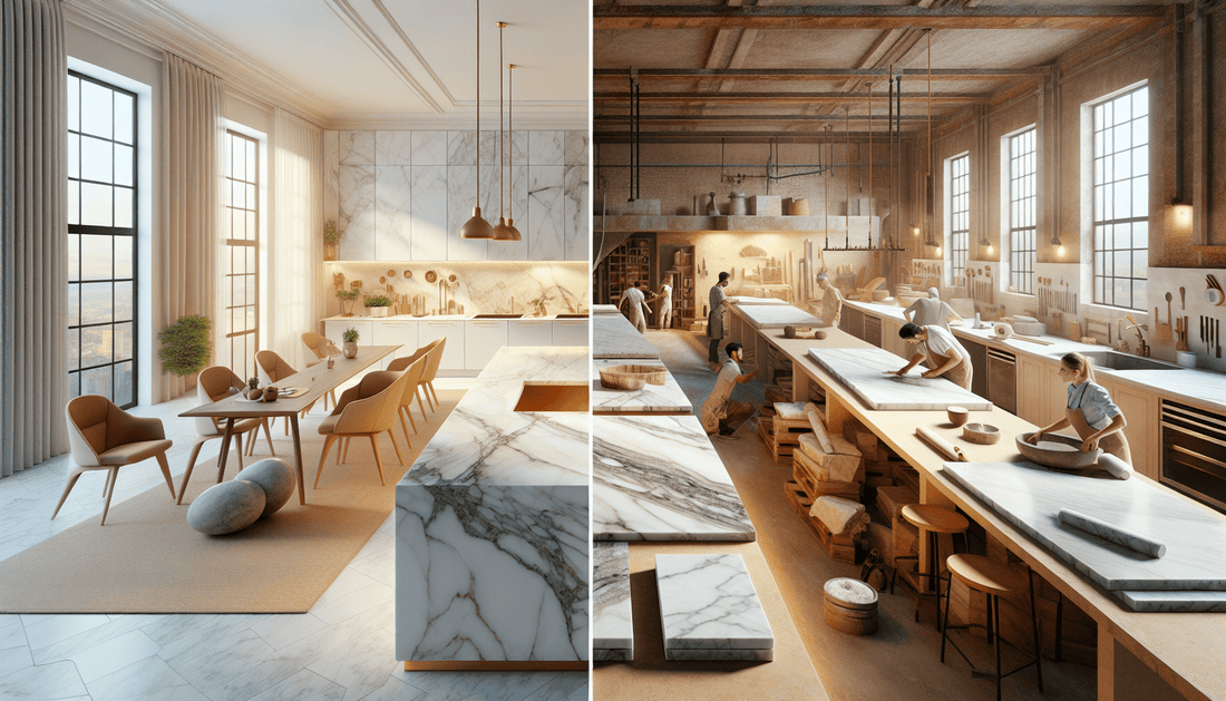 Ultimate Guide to Marble Countertop Slabs for Homes and Tradesmen - Z Boutique by Marble Couture
