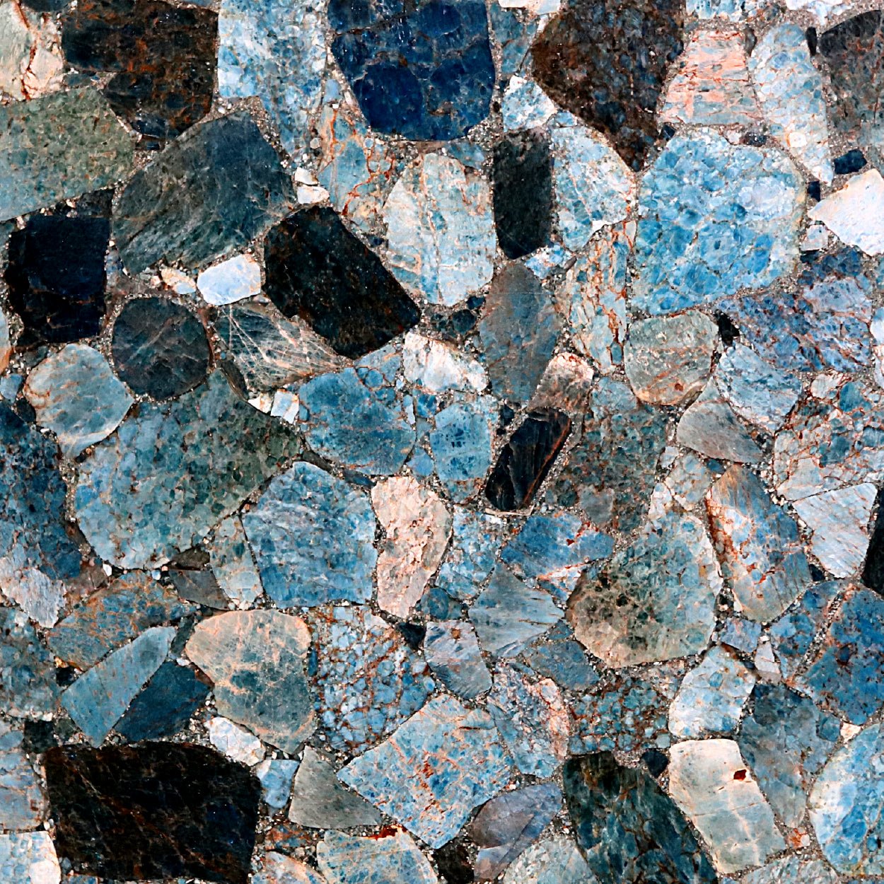 Blue Apatite Precious Stone - Zicana Boutique - 1