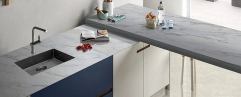 Calacatta Caldia Raphael Quartz - Zicana Boutique - 3