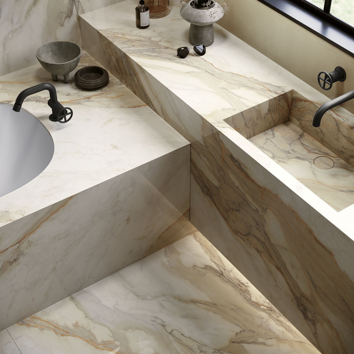 Buy Calacatta Hermitage Infinity Slabs for $1,295 at Zicana Boutique