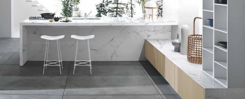 Calacatta Maya Raphael Quartz - Zicana Boutique - 2