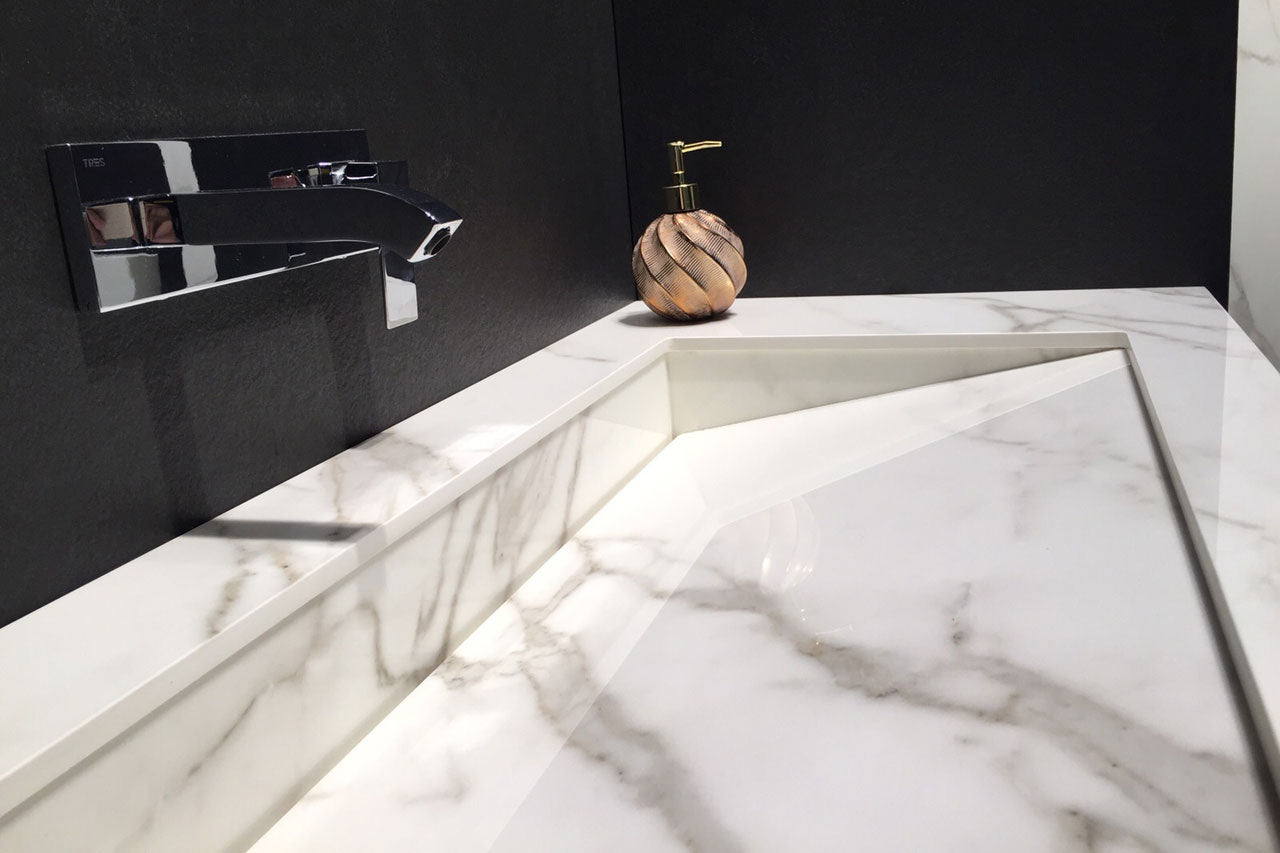 Neolith Cal Roma Buy Calacatta Roma Neolith slab $817.86 at Zicana Boutique