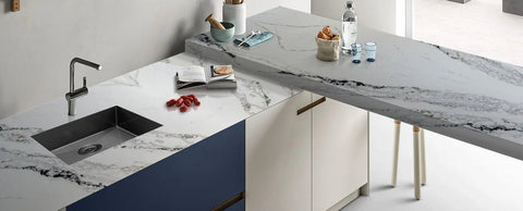 Calacatta Victoria Raphael Quartz - Zicana Boutique - 2