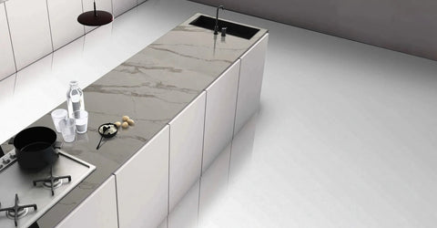 Calacatta Zembrino Raphael Quartz - Zicana Boutique - 2