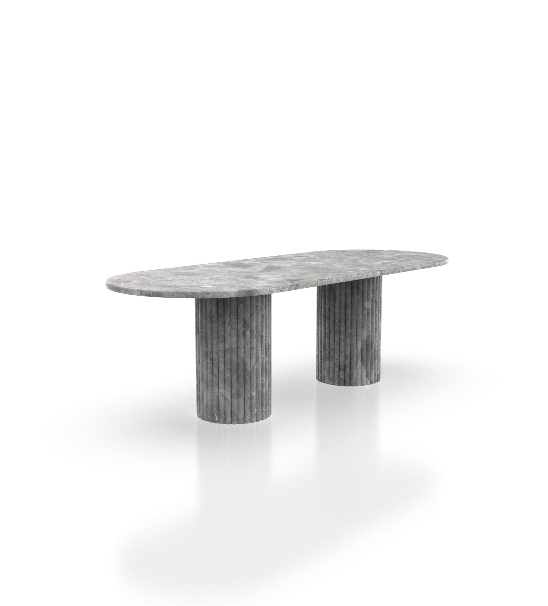 Elisa Deux Oval Dining Table - Zicana Boutique - 1