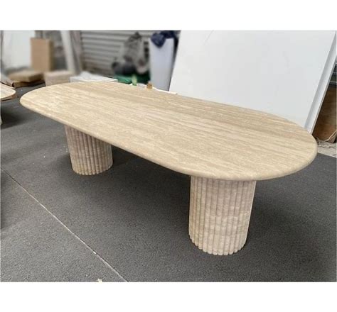 Elisa Deux Oval Dining Table - Zicana Boutique - 7