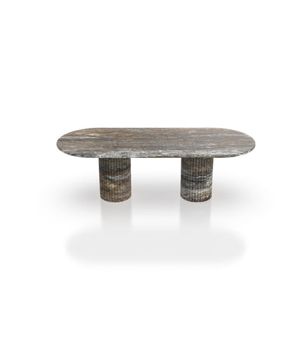 Elisa Deux Oval Dining Table - Zicana Boutique - 4